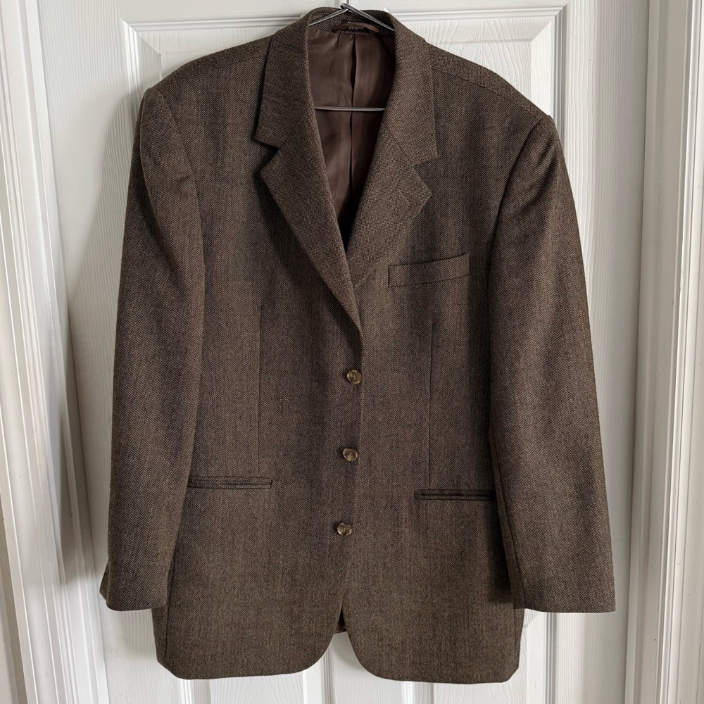 Classic Brown Men's Blazer